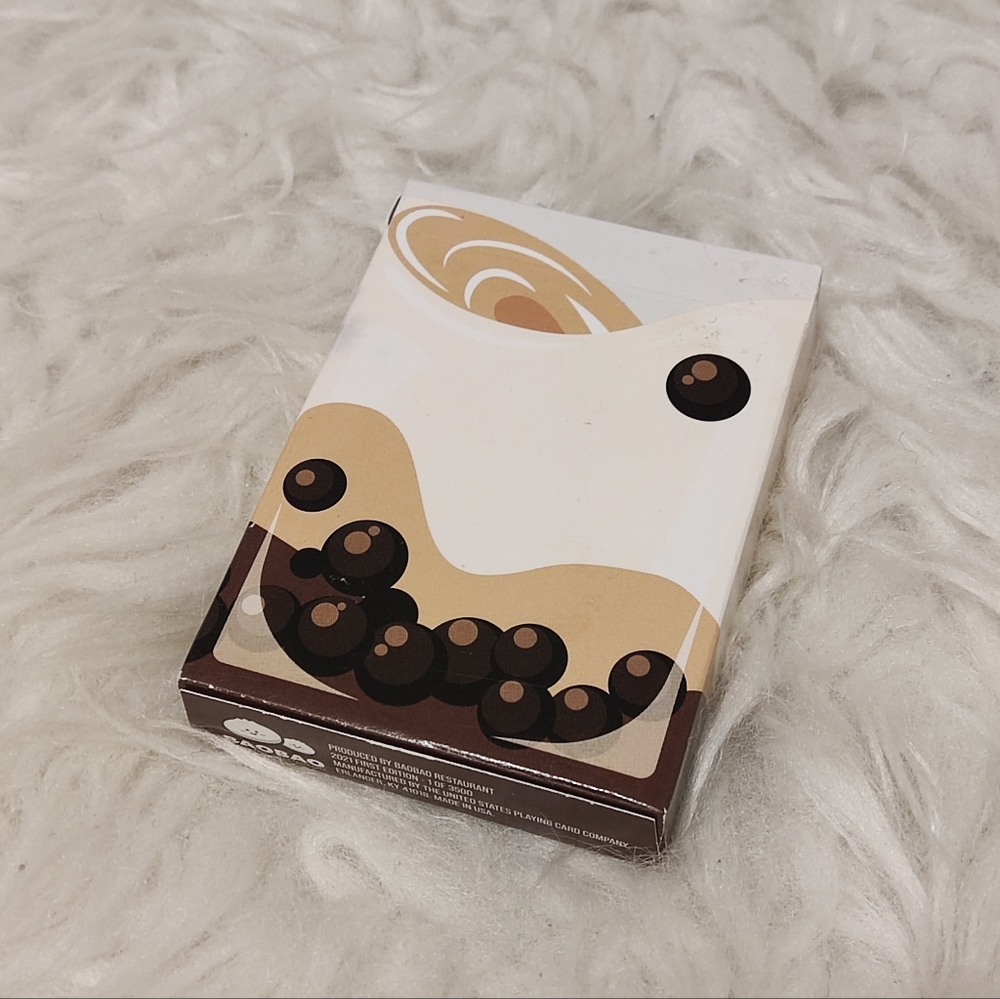 Boba playing cards by baobao restaurant